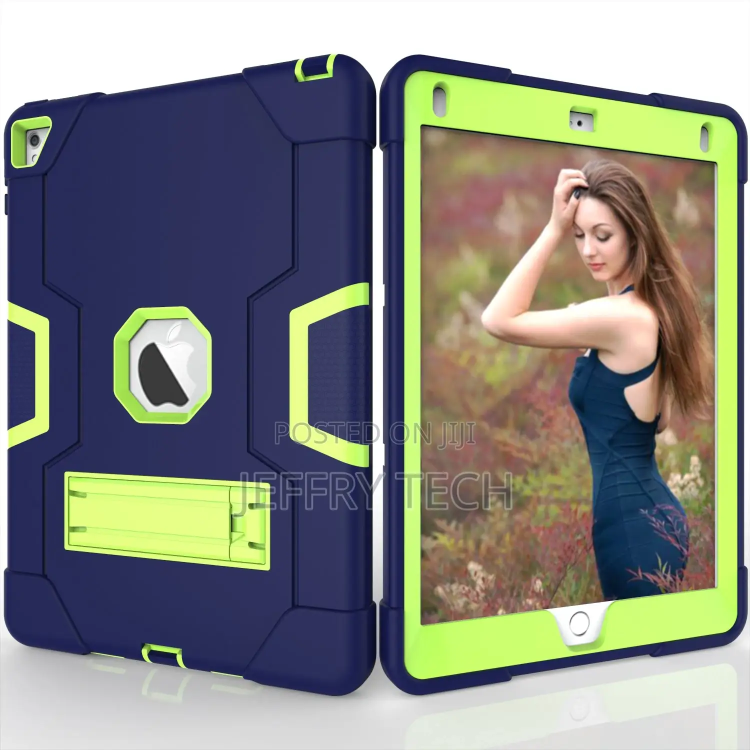 iPad Air 2 Case, iPad Pro 9.7 PC Bumper Armor Defender Heavy