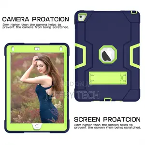 iPad Air 2 Case, iPad Pro 9.7 PC Bumper Armor Defender Heavy