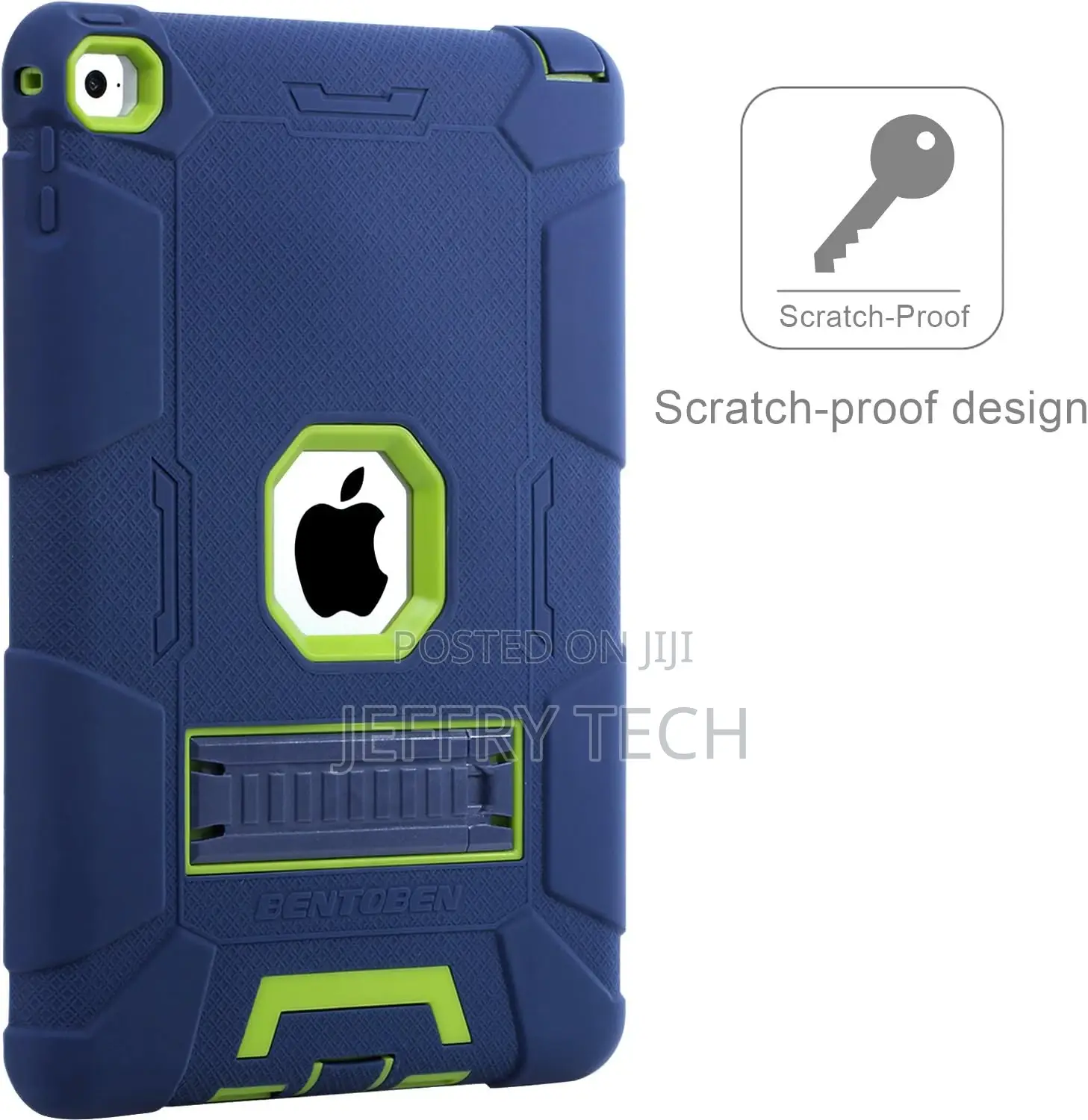 iPad Air 2 Case Kids, Three Layer Shockproof Full Body Prot