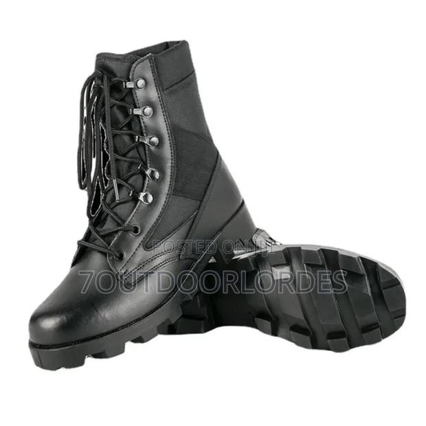 Tactical Combat Boots Black