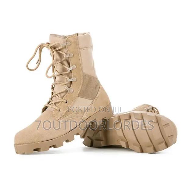 Tactical Combat Boots Desert - thumbnail 3
