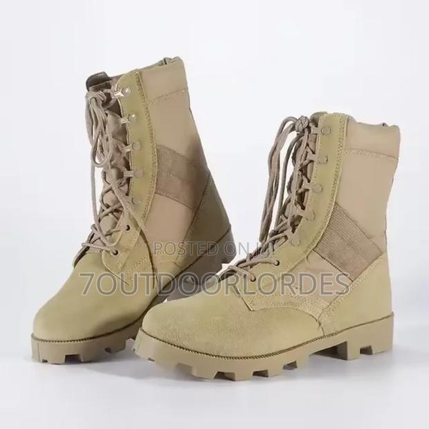 Tactical Combat Boots Desert - thumbnail 6