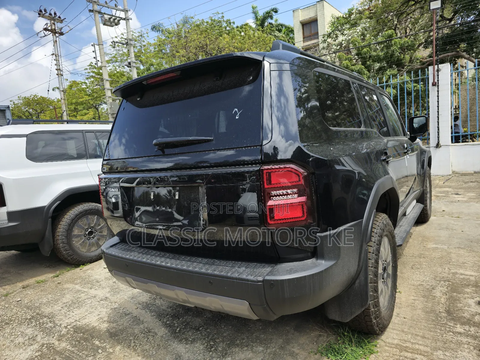 New Toyota Land Cruiser Prado 2024 Black