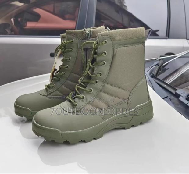 Swat Combat Boots Green - thumbnail 3