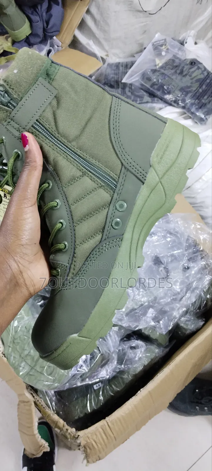 Swat Combat Boots Green