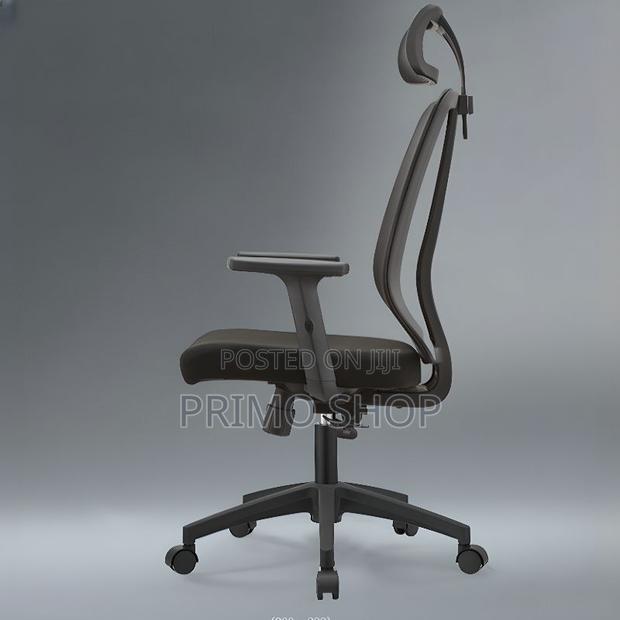 Office Orthopedic Seat, Ergonomic Upholstered Task Chair - thumbnail 2