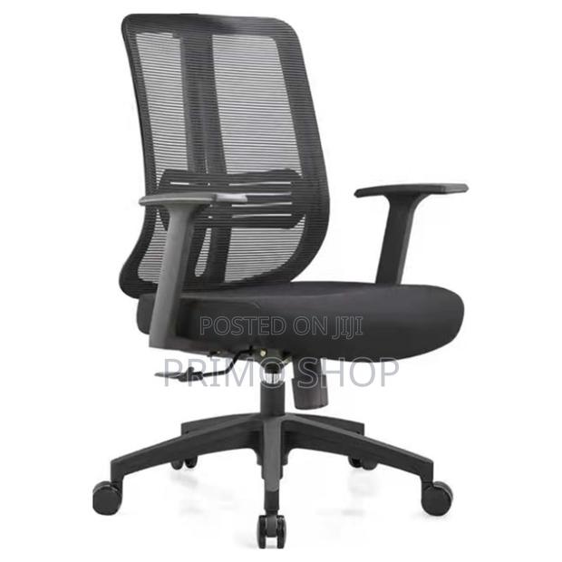 Office Orthopedic Seat, Ergonomic Upholstered Task Chair - thumbnail 5