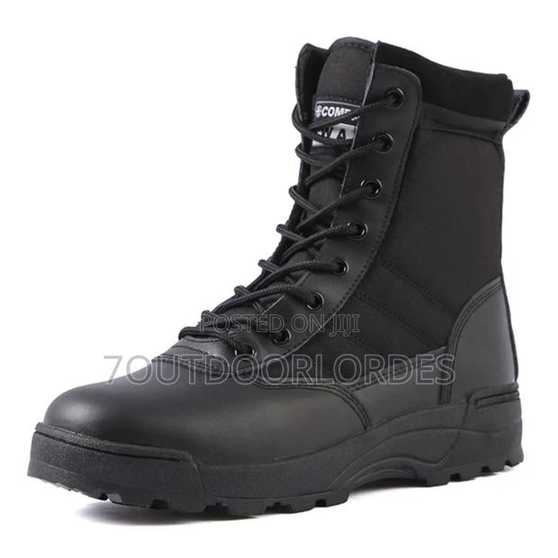 Swat Combat Boots Black - thumbnail 4