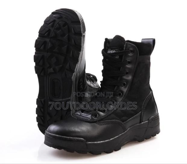 Swat Combat Boots Black