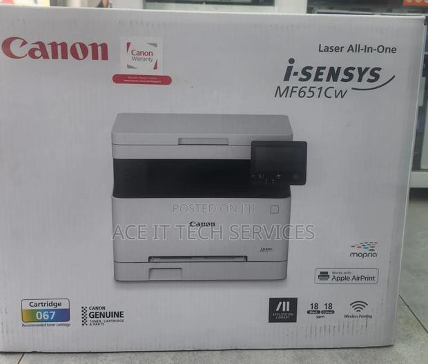 Canon Laser I-Sensys Mf651cw - main view