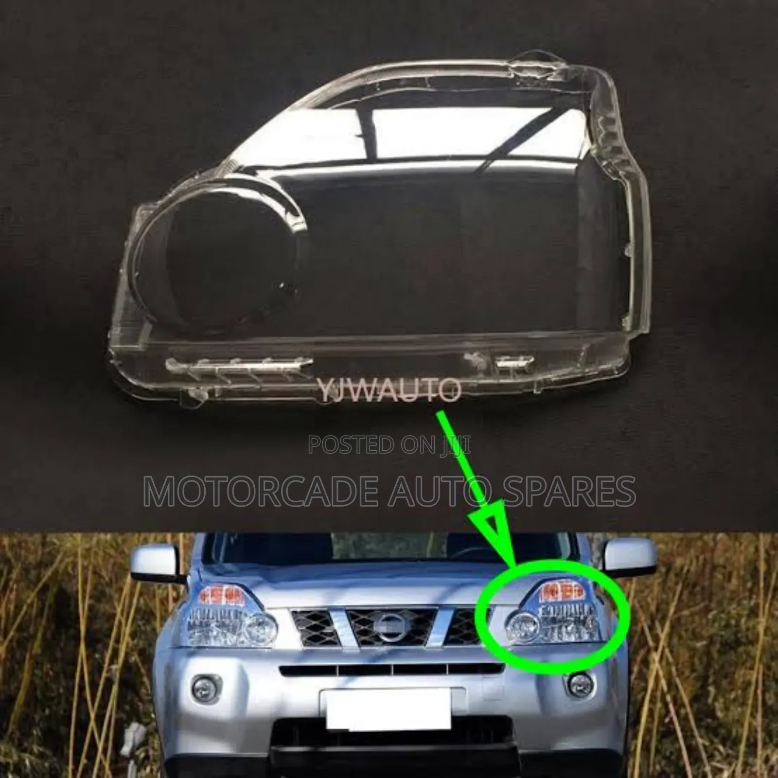 Nissan Xtrail T31 2007-2013 Headlight Lens