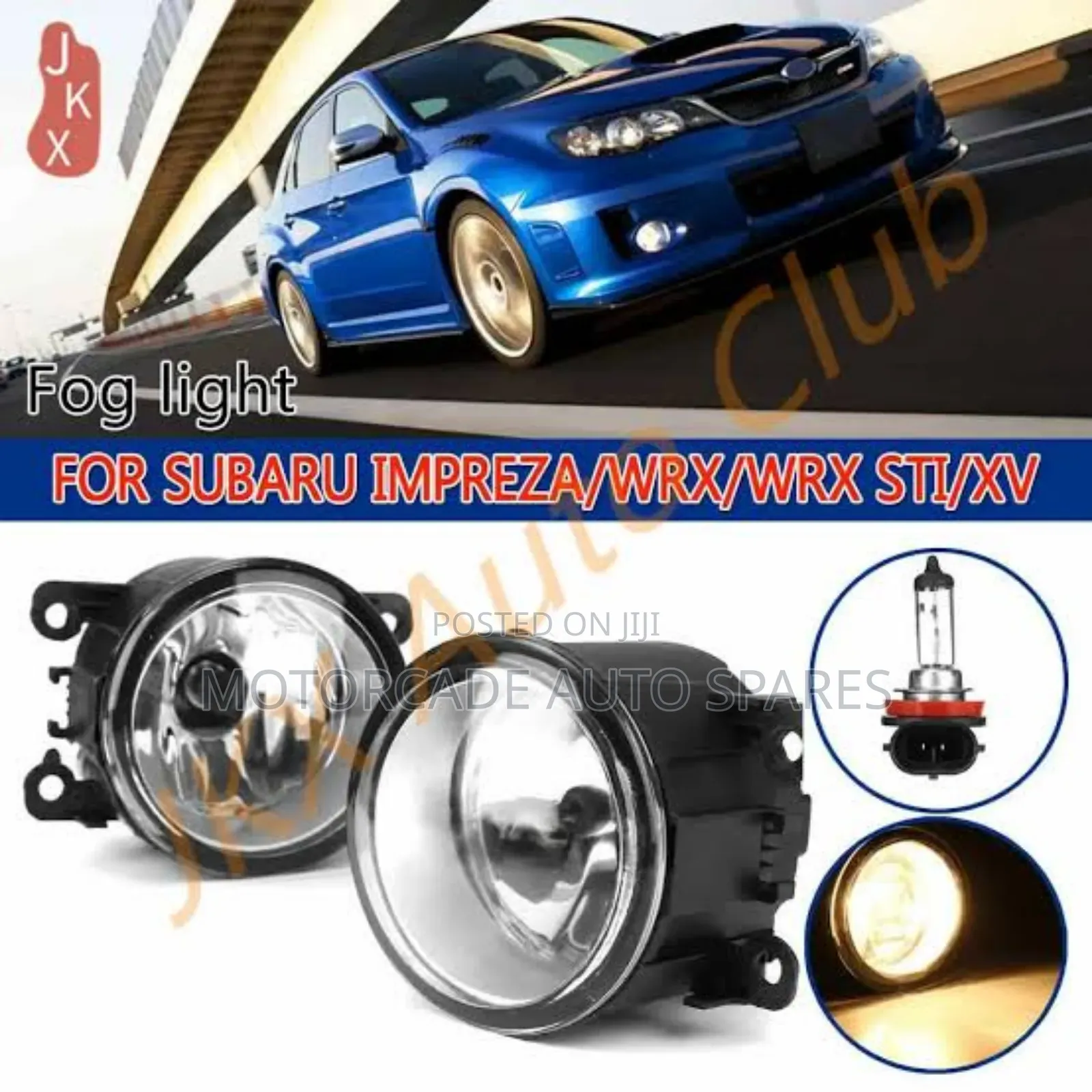 Subaru Impreza 2012+ WRX STI XV Fog Lights