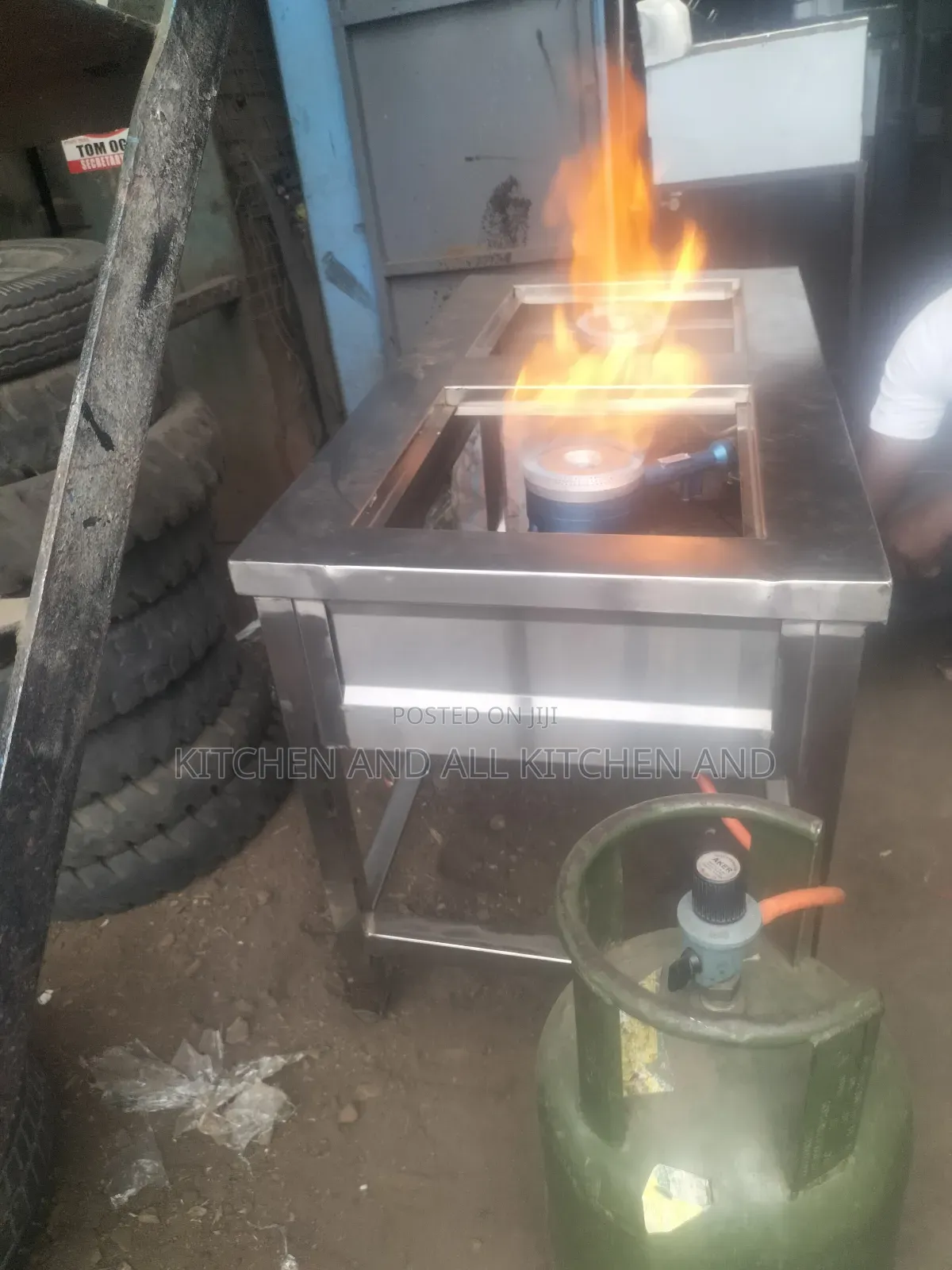 Double Blue Flame Burner