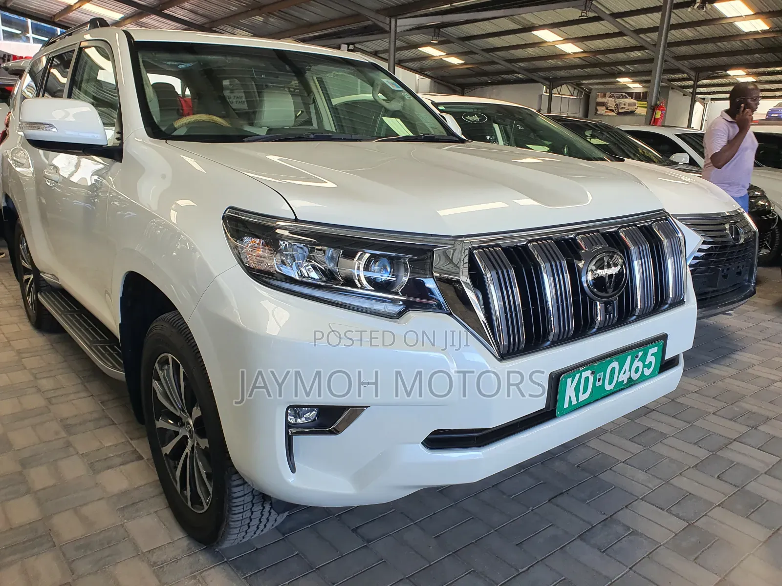 Toyota Land Cruiser Prado 2018 White