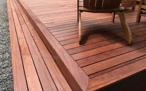 Production Of Hardwood Floor / Wall Cladding And Decking Timber