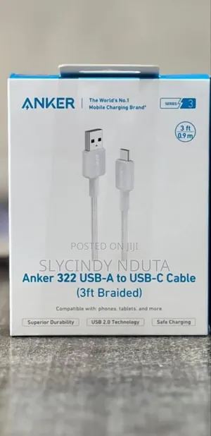 Anker 322 USB-A to USB-C Cable(3ft Braided)