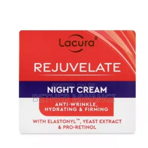 Lacura Rejuvelate Night Cream, Antiwrinkle+Hydrating+Firming