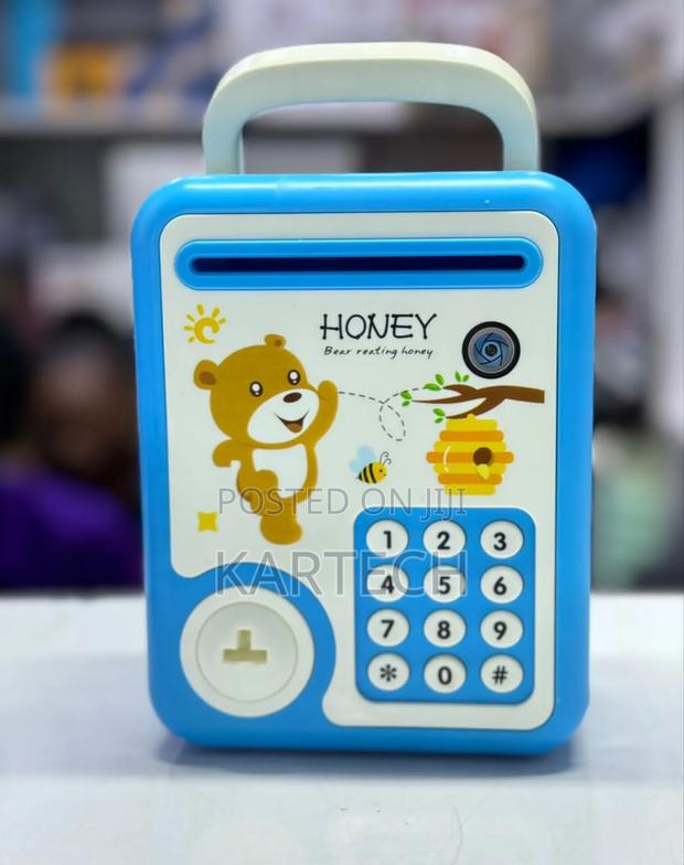 Battery Powered Piggy Bank - main view