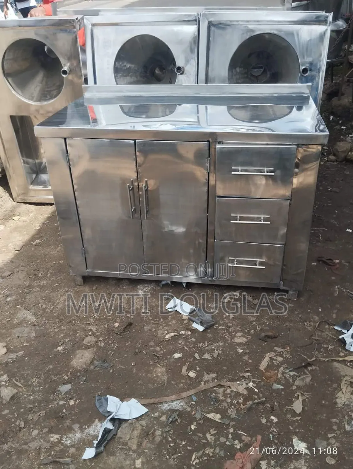 Stainless Steel Working Cabinet