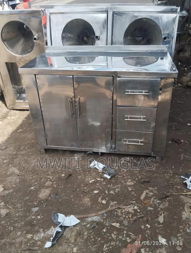 Stainless Steel Working Cabinet - main view