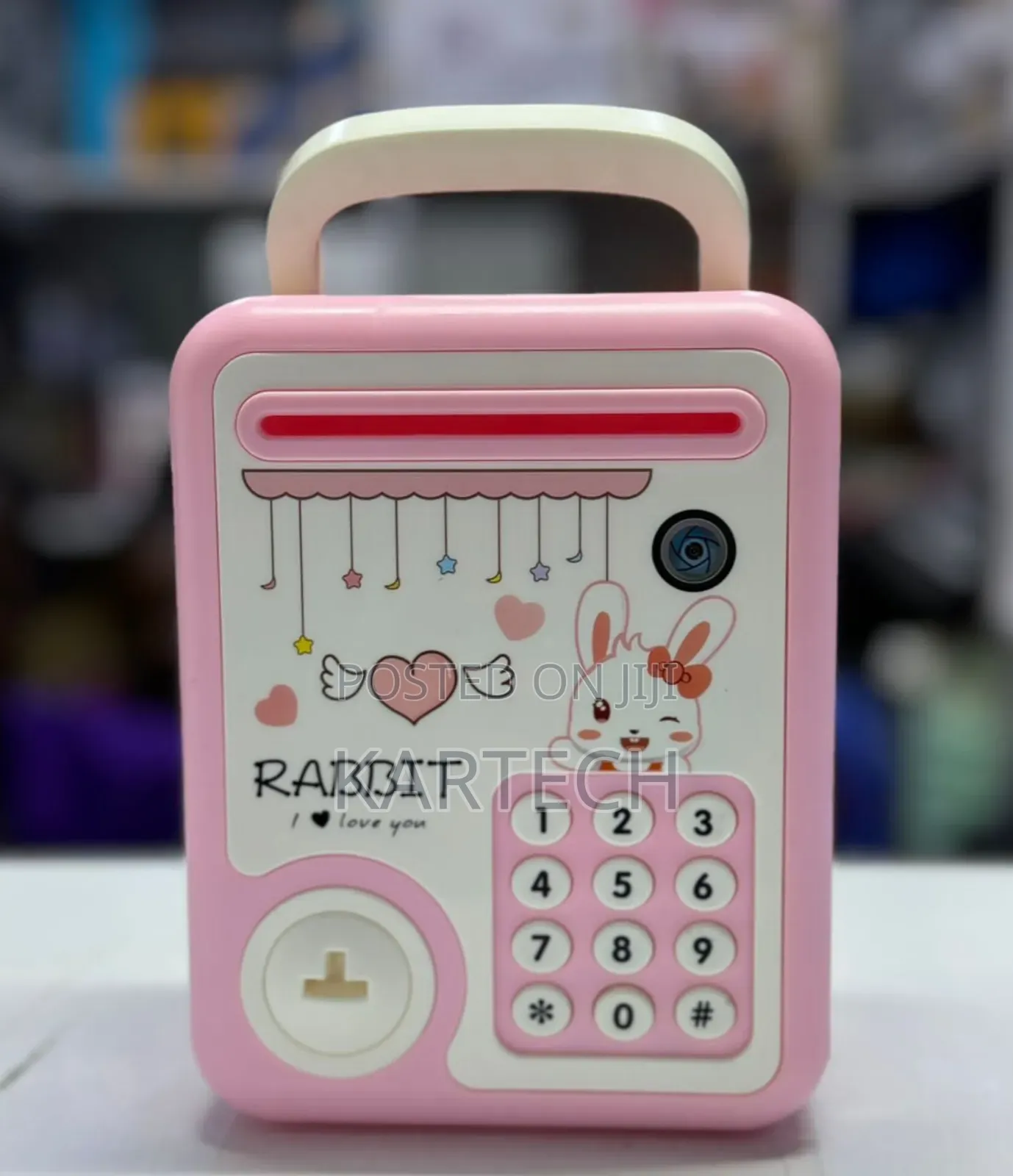 Kid's Battery Powered Piggy Bank