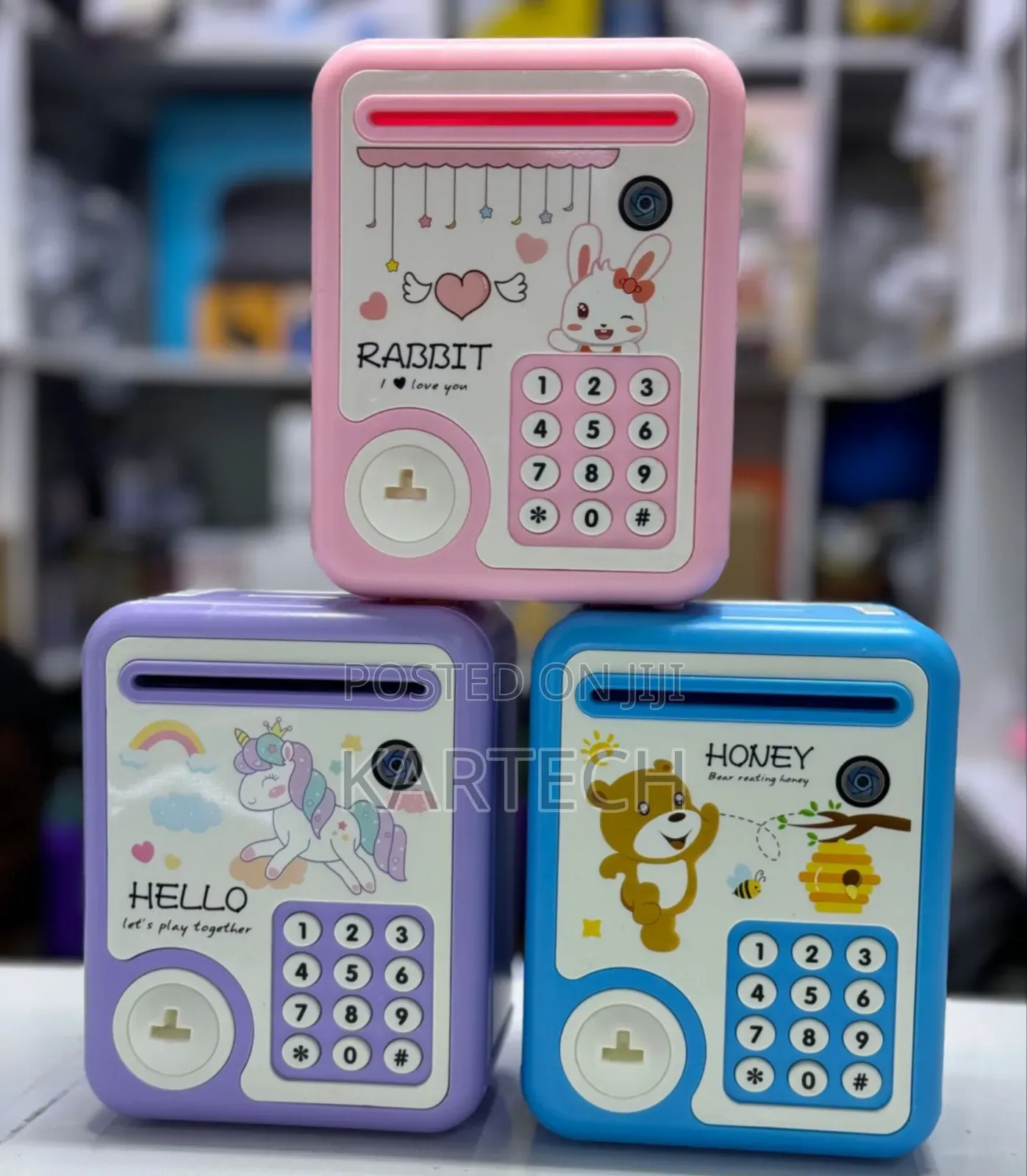 Kids Money Saving Battery Powered Piggy Bank
