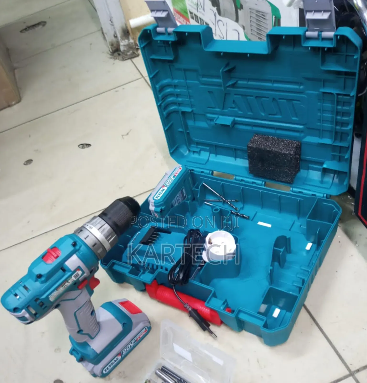 Total Lithium-Ion Impact Drill Set 20V