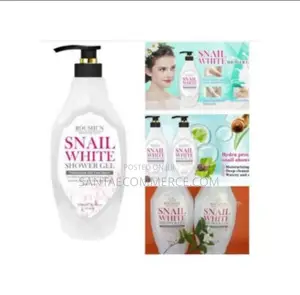 Roushun Snail White Skin Repair Shower Gel