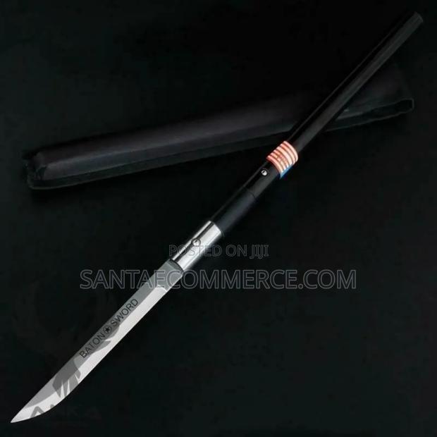 Stainless Steel Baton Sword - main view
