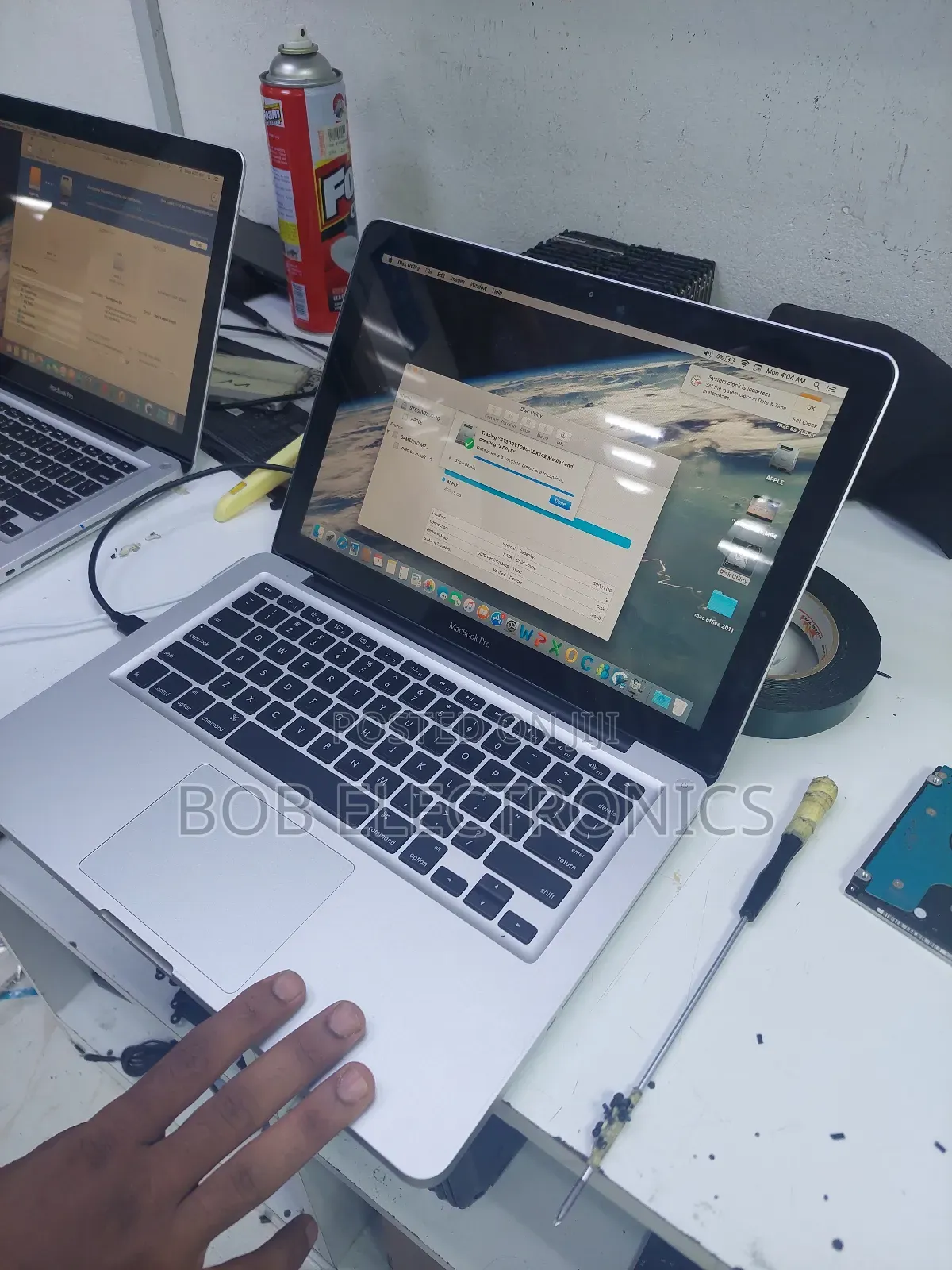 Laptop Apple MacBook 2012 4GB Intel Core I5 HDD+SSD 500GB