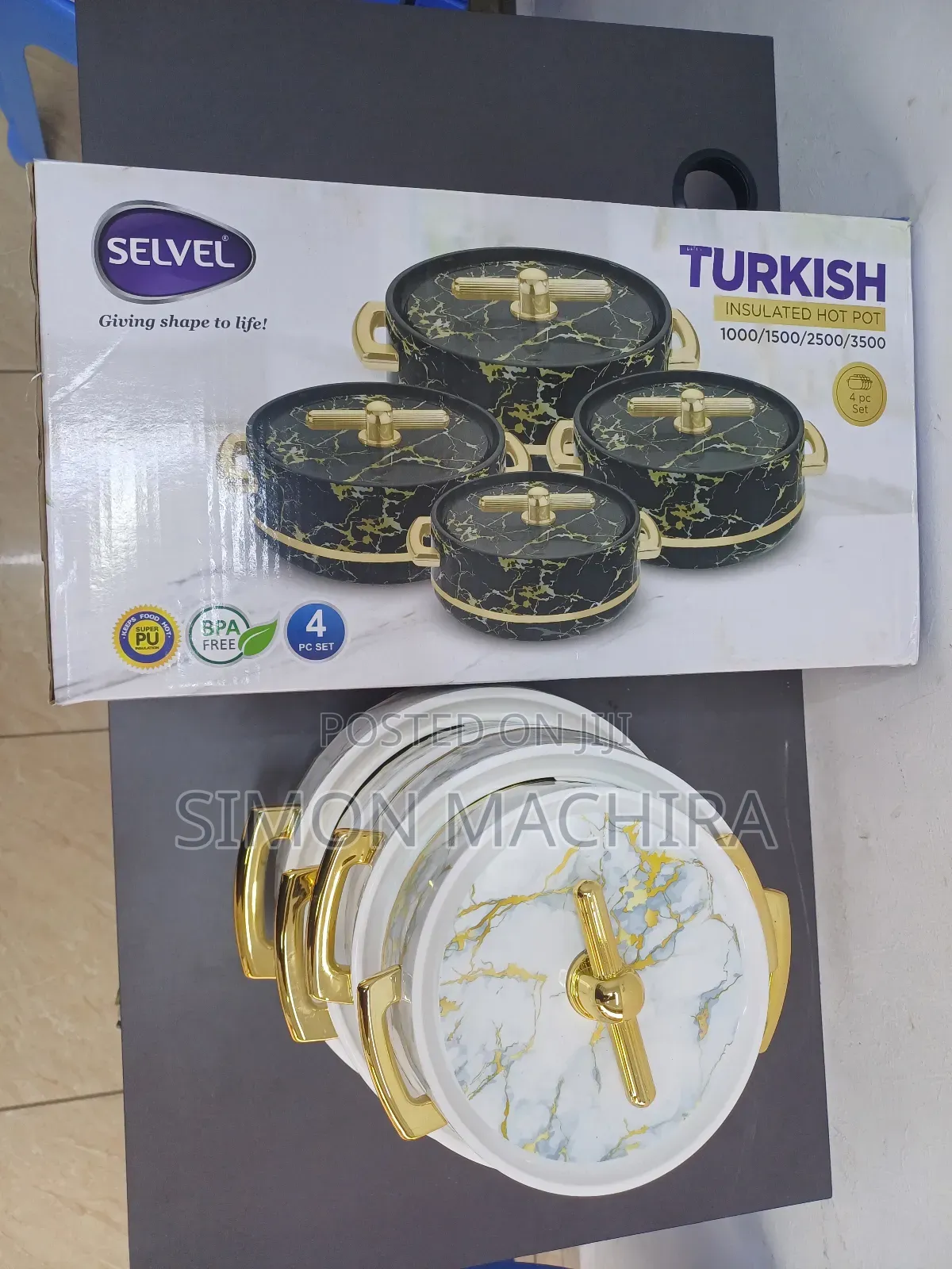 4pcs Turkish Hotpots