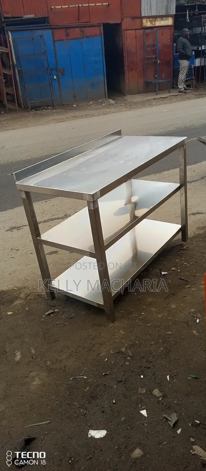 Two Under Shelves Working Tables