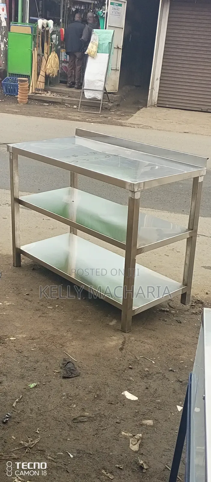 Two Under Shelves Working Tables