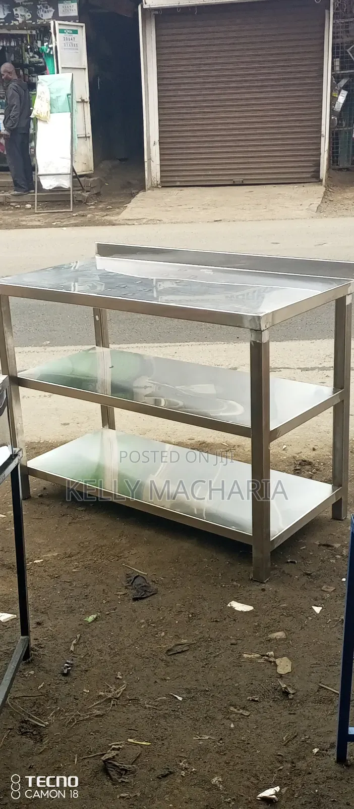 Two Under Shelves Working Tables