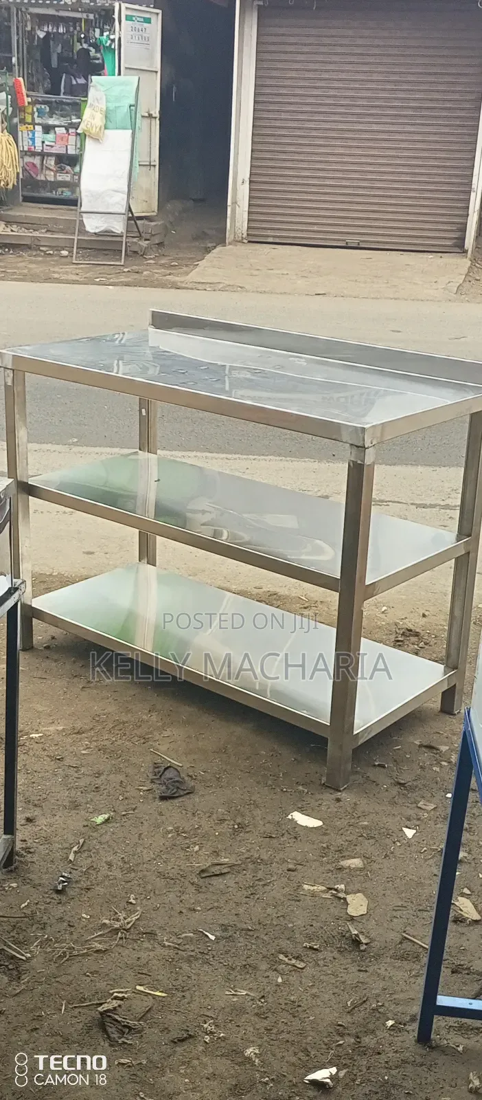 Two Under Shelves Working Tables