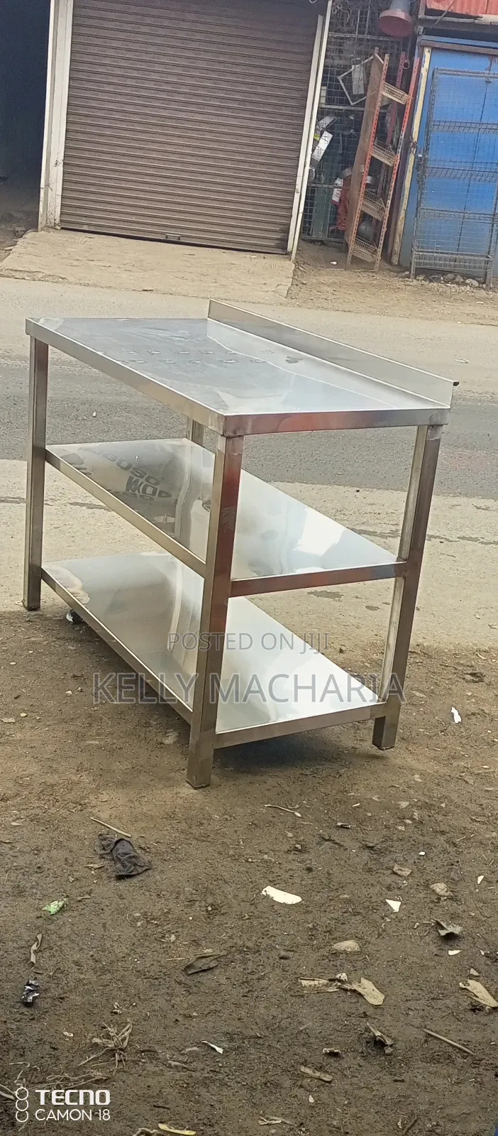 Two Under Shelves Working Tables