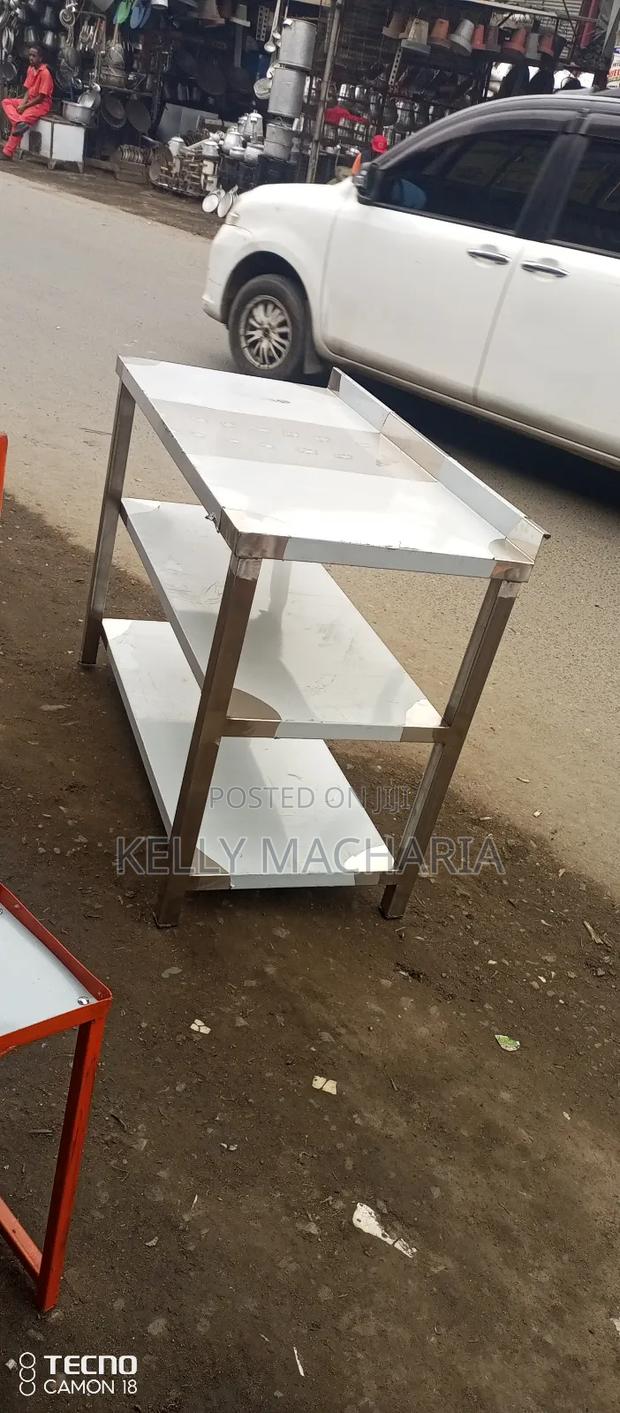 Stainless Working Tables With Under Shelves - thumbnail 2