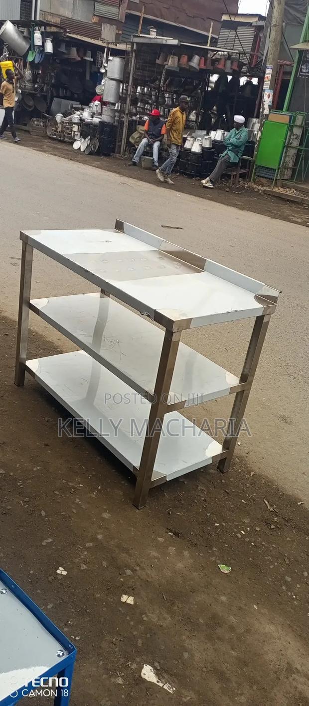 Stainless Working Tables With Under Shelves - thumbnail 4
