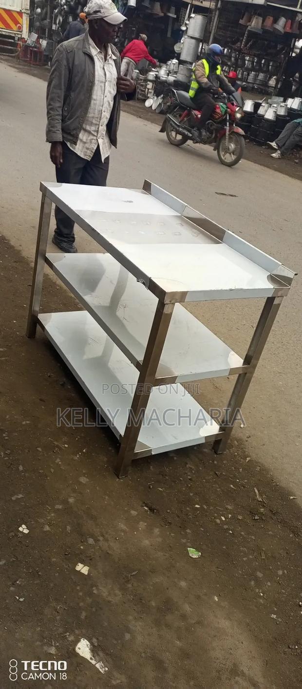 Stainless Working Tables With Under Shelves - thumbnail 6