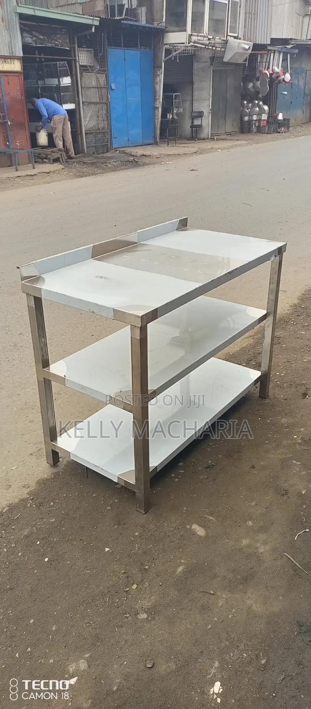 Stainless Working Tables With Under Shelves - thumbnail 13