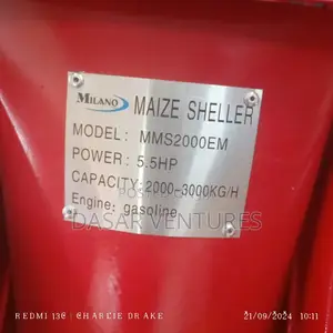 Maize Sheller 3000kgs/Hr Mms2000em