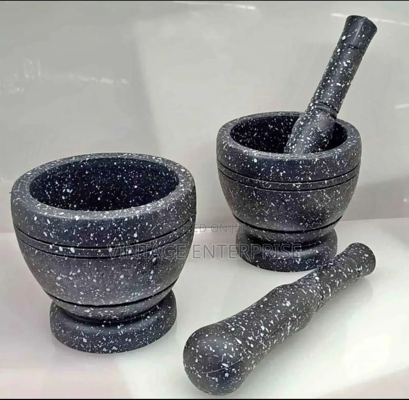 Pestle and Mortar, Garlic Crusher