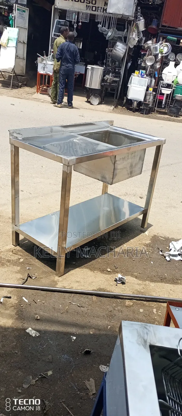 Single Sink Stainless