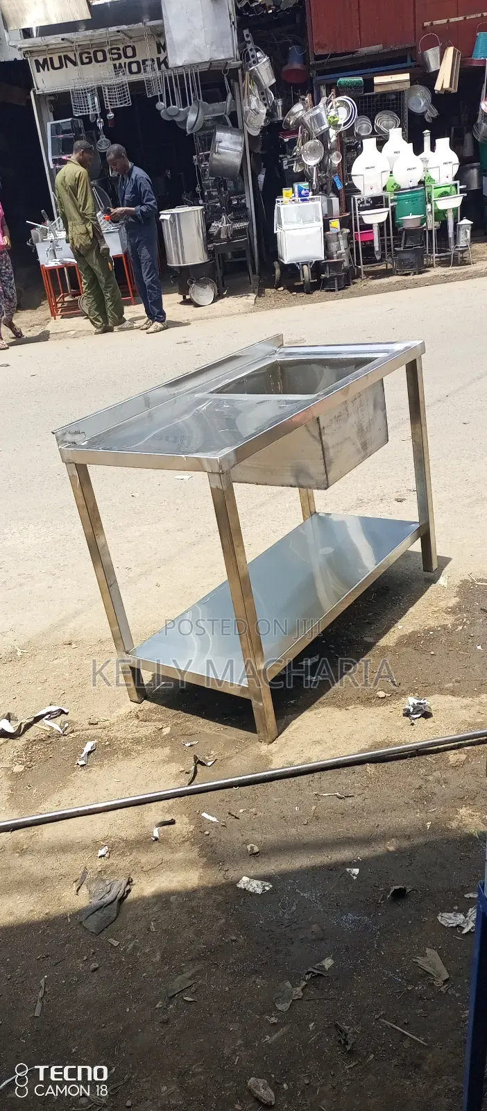 Single Sink Stainless