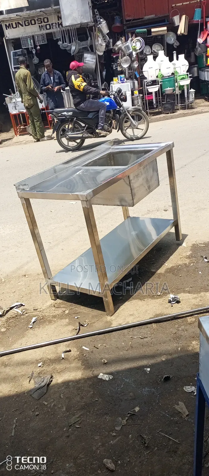 Single Sink Stainless