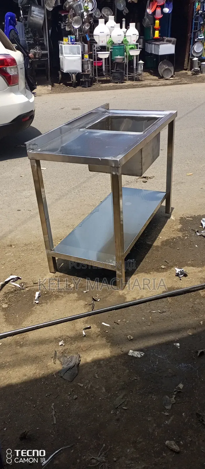 Single Sink Stainless