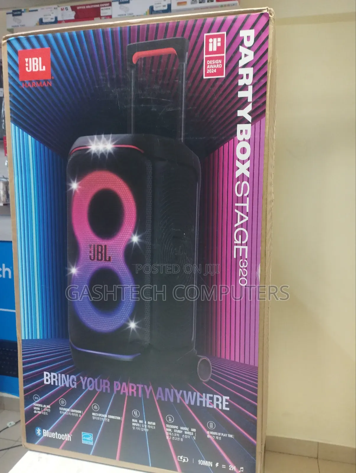 JBL Bluetooth Partybox Stage 320