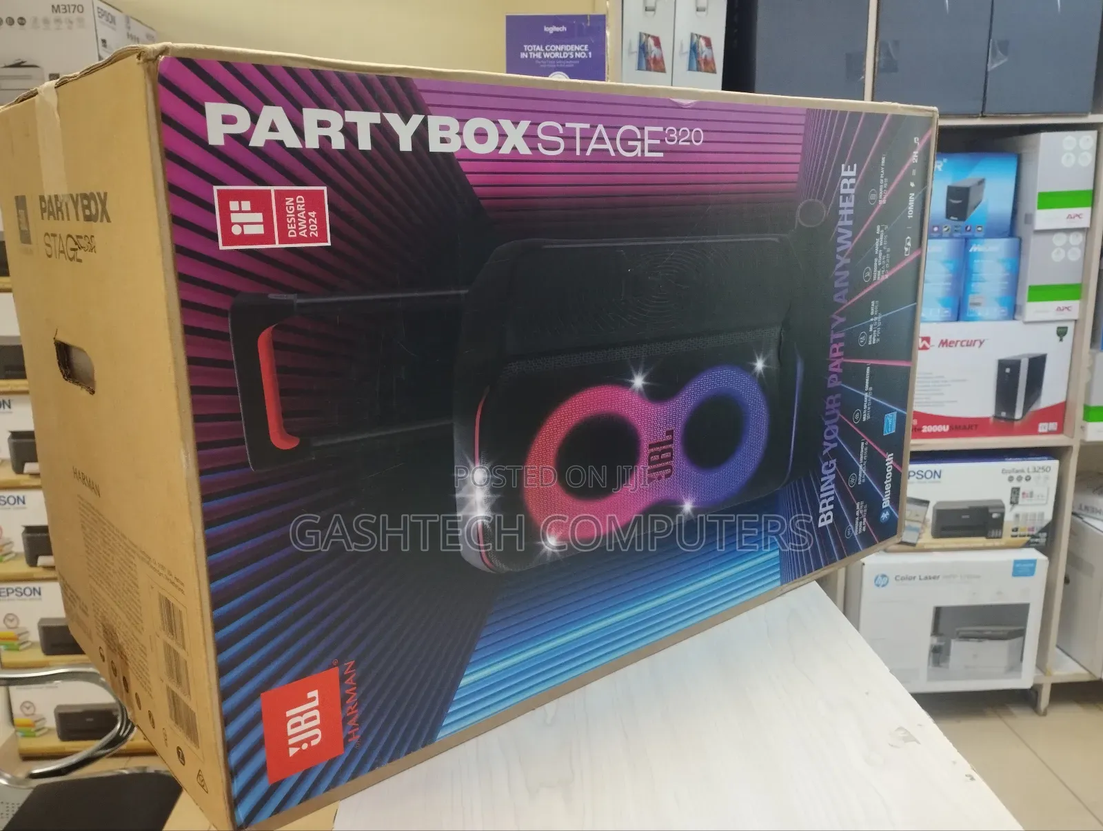 JBL Partybox Stage 320 Portable Speaker 240w
