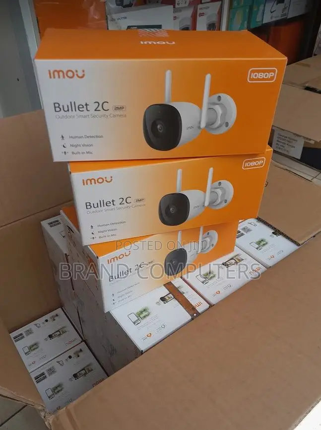 Imou IP 67 Outdoor Security Bullet Camera, Color Night Visio
