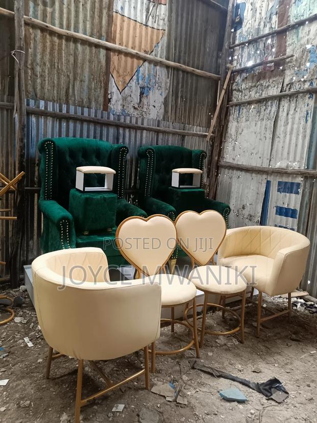 Pedicure Set, Platform, Ana and 4 Manicure Seats  - main view